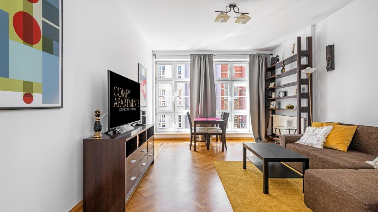 Ferienwohnung Old Town Center - Przy Deptaku Danzig Exterior foto
